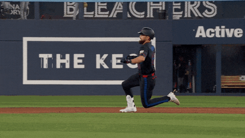 Sliding In Blue Jays GIF by Toronto Blue Jays