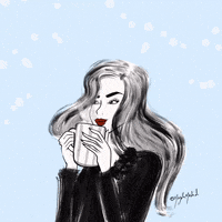 maydamadrid coffee good morning winter cozy GIF