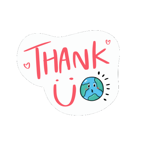 Thankyou Sticker by lalalove