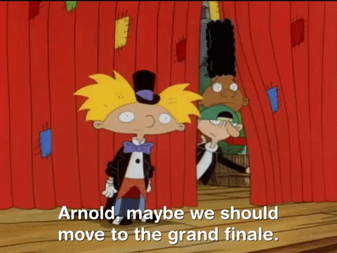 hey arnold nick splat GIF
