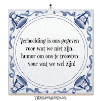 Humor Ontspanning Sticker by Tegelspreuken.nl