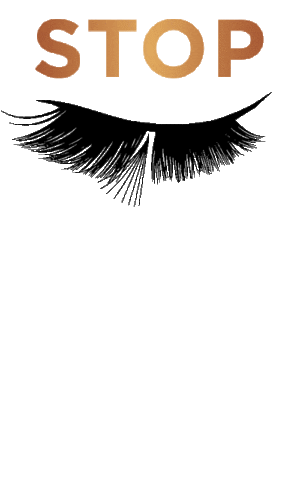 Beauty Lashes Sticker by theglamourroom