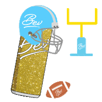 Football Wine Sticker by Drink Bev