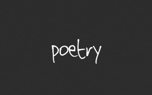 poetry GIF