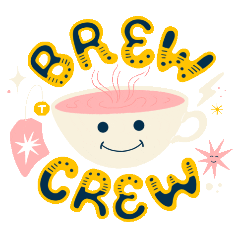 Tea Time Sticker