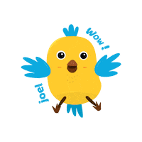 Happy Blown Away Sticker by Joel.Idn