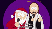santa claus jesus GIF by South Park 