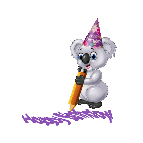 Happy Birthday Party Sticker