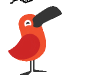 Cambly bird youonlyliveonce cambly cambly bird Sticker