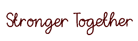 Stronger Together Typography Sticker by Texas A&M University