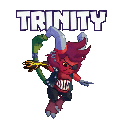 Trinity Sticker by KONAMI