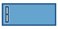 Blue Sticker by Blu Scarpa