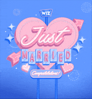 Mar Just Married GIF by Wiz