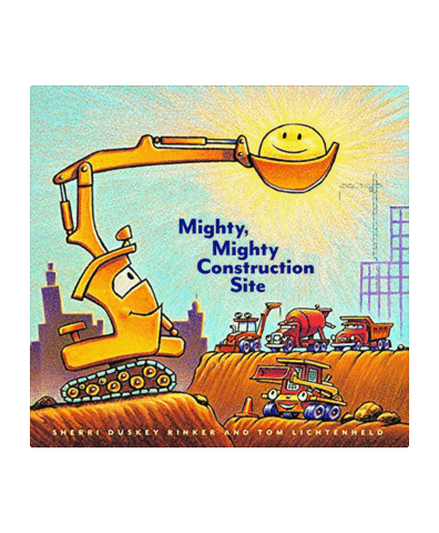Picture Book Construction Site Sticker by Stacy McAnulty