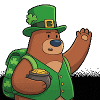 St Patrick Sticker Sticker by My Neighbor Alice