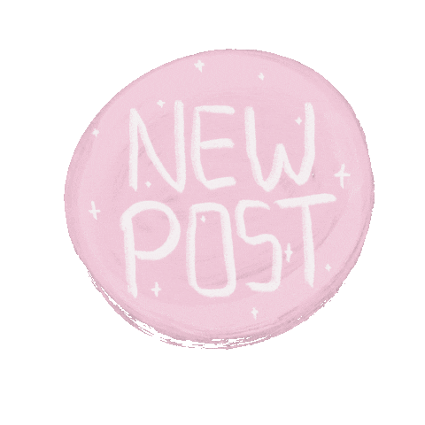 Pink Post Sticker