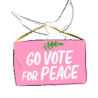 Rock The Vote Love Sticker by #GoVote