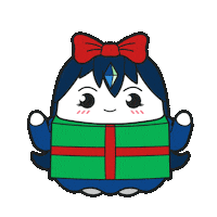 Santas Workshop Ghost Sticker by Boo