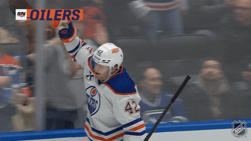 Happy Edmonton Oilers GIF by NHL