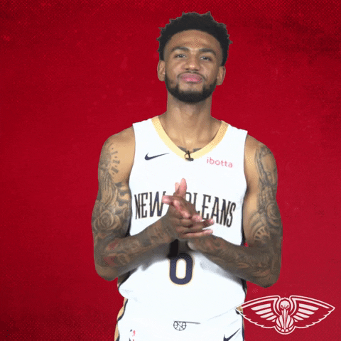 Basketball Nba GIF by New Orleans Pelicans