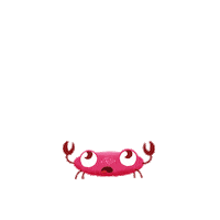 Crab Leiturinha Sticker by PlayKids