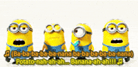 despicable me banana GIF