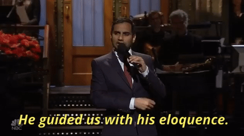 aziz ansari snl GIF by Saturday Night Live
