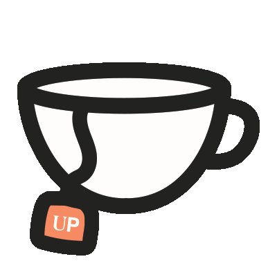 Tea Cup Sticker by Image Up Club