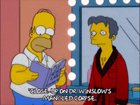 homer simpson book GIF