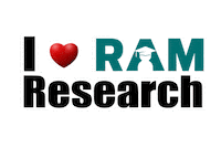 RAMProgram love heart research ram Sticker