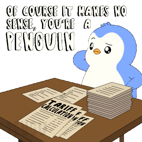 Art Of The Deal Penguin Sticker by Pudgy Penguins