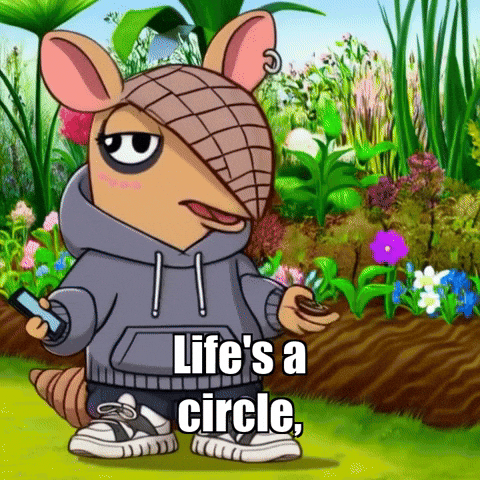 Wisdom Cycle GIF by Chillo Dillo