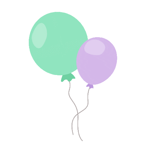 balloom love party celebration happy birthday Sticker