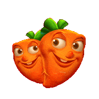 Squad Carrot Sticker by DoubleU Casino