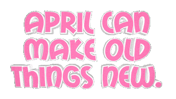 Happy April Sticker by OpticalArtInc.
