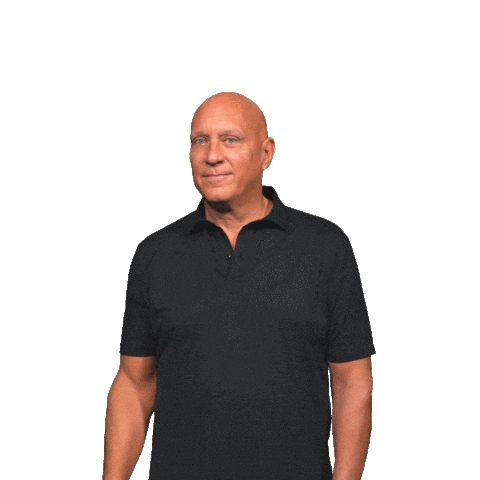 Point Click Here Sticker by The Steve Wilkos Show