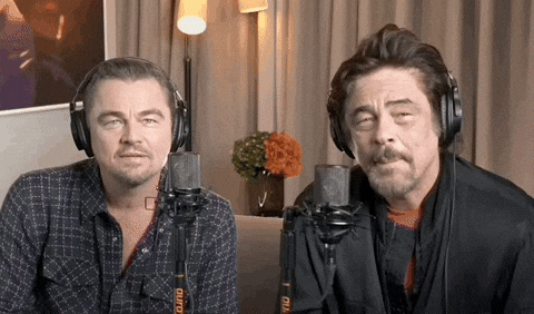 Leonardo Dicaprio Laugh GIF by Chris Cimino