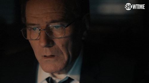 Bryan Cranston Reaction GIF by Showtime