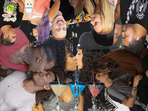 New Year Kiss GIF by Faith Holland