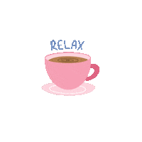 karinstarr coffee drink relax tea Sticker