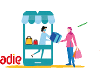 association_adie business entrepreneur local association Sticker