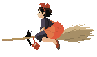 Hayao Miyazaki Pixel Sticker