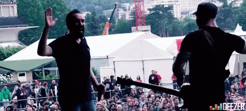 High Five Download Festival GIF by Deezer
