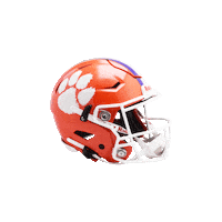 Clemson Tigers Football Sticker by Riddell Sports