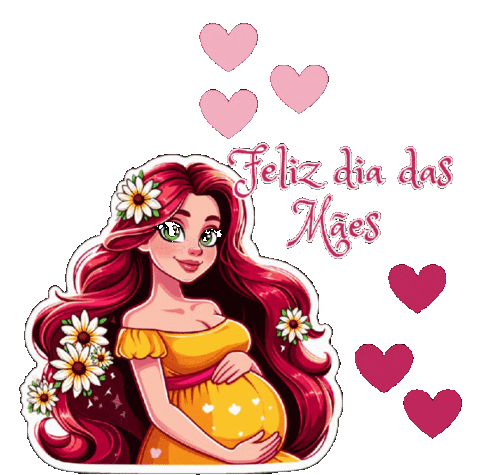 Linda Mamãe Sticker