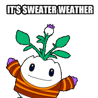 Freezing Sweater Weather Sticker by Magic Eden
