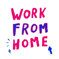 Work Home Sticker by Doodleganger