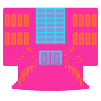 Neon Wtf Sticker by IntelligentMobiles GmbH