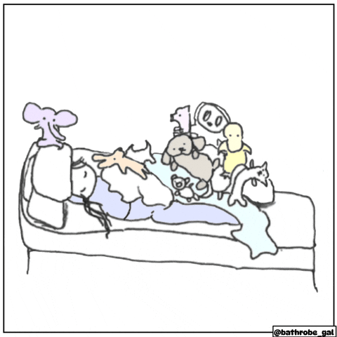 Bathrobe_Gal giphyupload nope sleep sleepy GIF