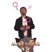 Mirar Jose Mota Sticker by Mask Singer A3